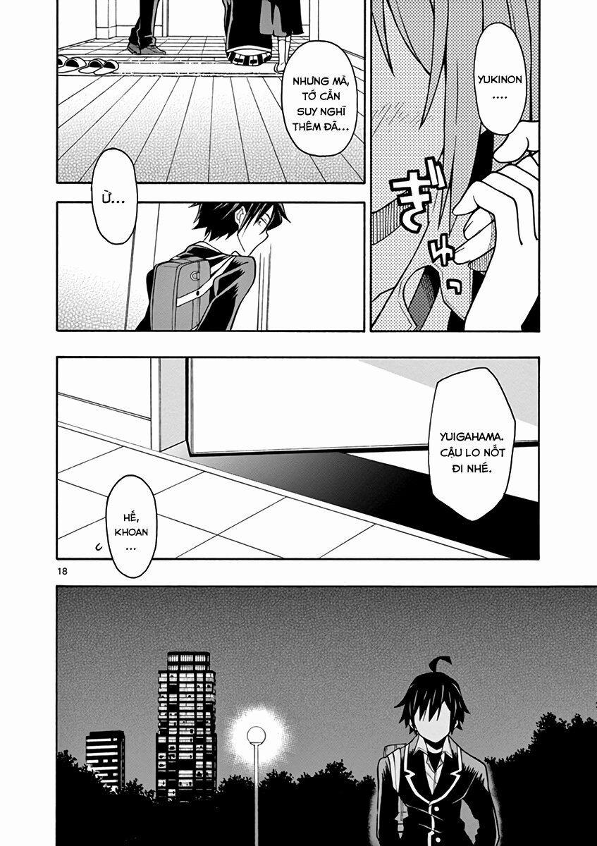 Yahari Ore No Seishun Rabukome Wa Machigatte Iru 39 trang 17