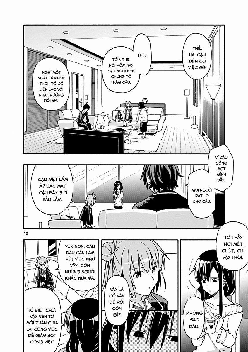 Yahari Ore No Seishun Rabukome Wa Machigatte Iru 39 trang 9