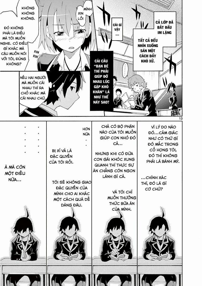 Yahari Ore No Seishun Rabukome Wa Machigatte Iru 4 trang 11