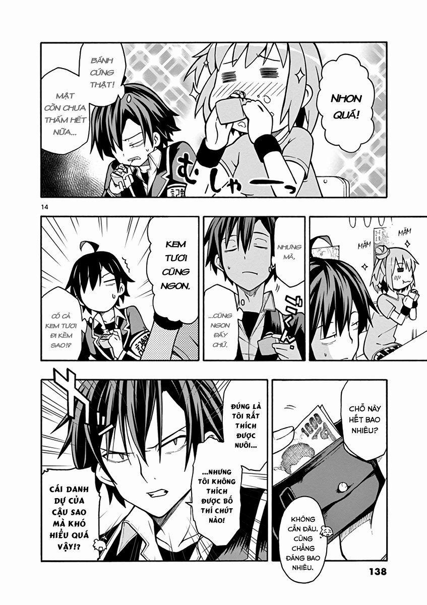 Yahari Ore No Seishun Rabukome Wa Machigatte Iru 40 trang 14