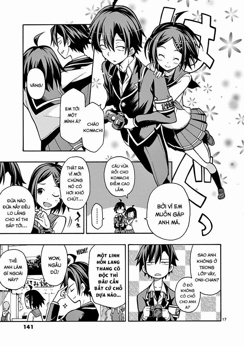 Yahari Ore No Seishun Rabukome Wa Machigatte Iru 40 trang 17