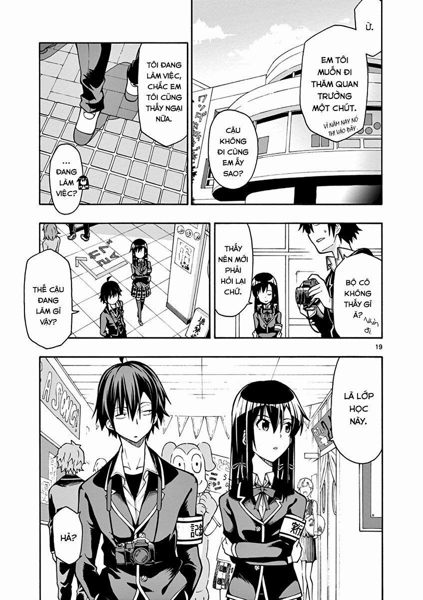 Yahari Ore No Seishun Rabukome Wa Machigatte Iru 40 trang 19