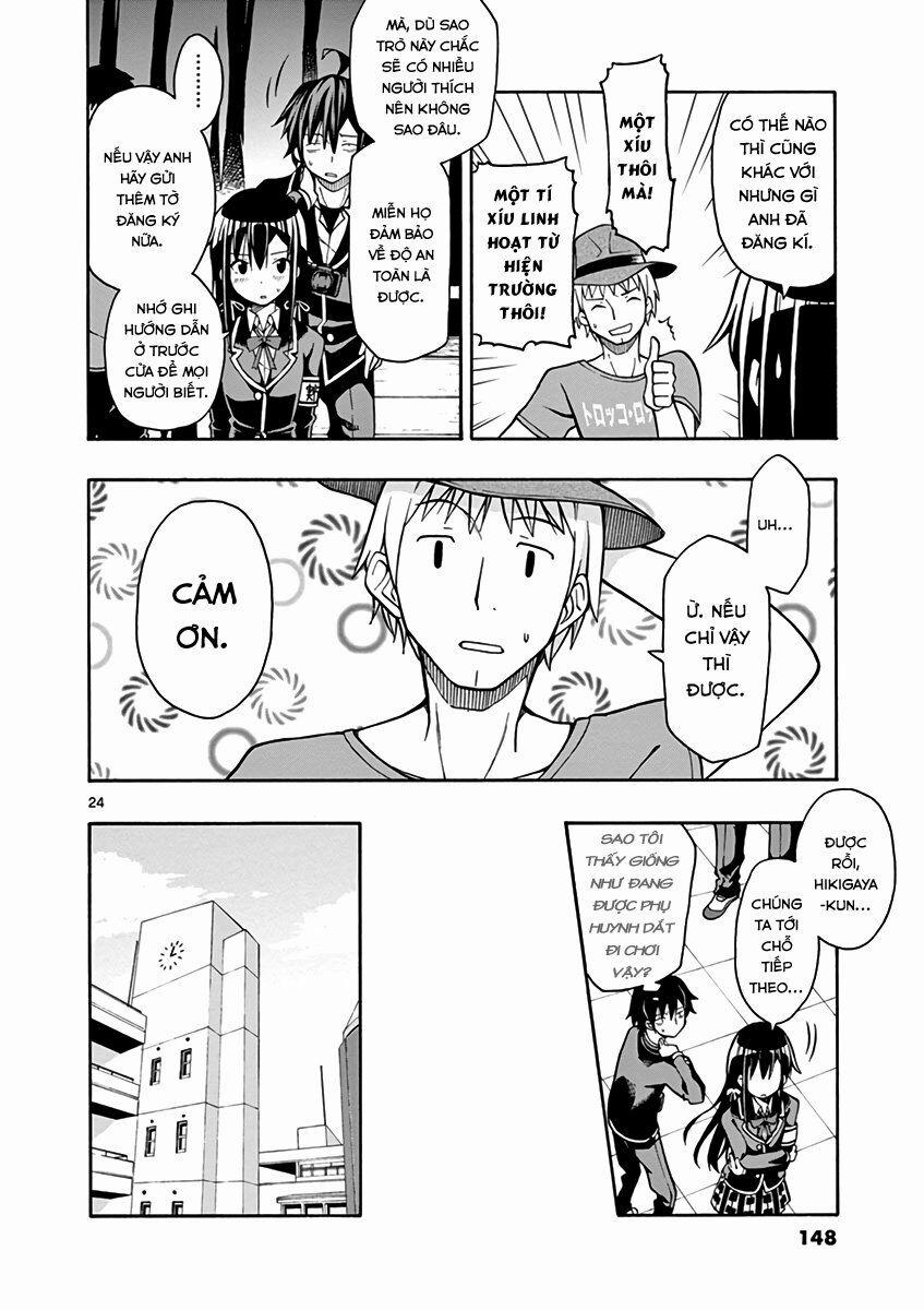 Yahari Ore No Seishun Rabukome Wa Machigatte Iru 40 trang 24