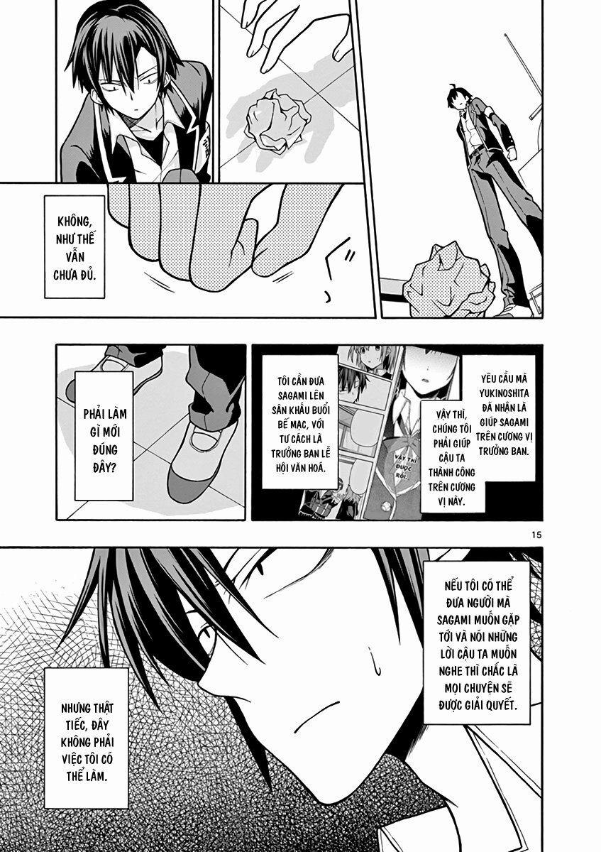 Yahari Ore No Seishun Rabukome Wa Machigatte Iru 42 trang 12