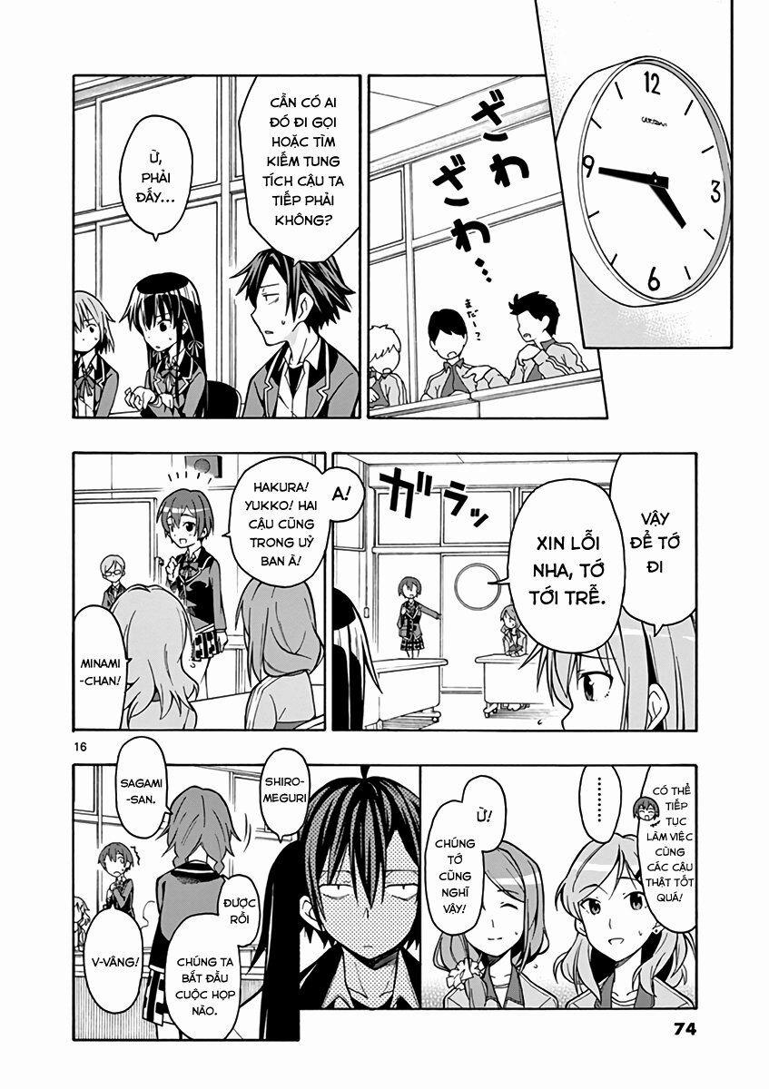 Yahari Ore No Seishun Rabukome Wa Machigatte Iru 44 trang 16