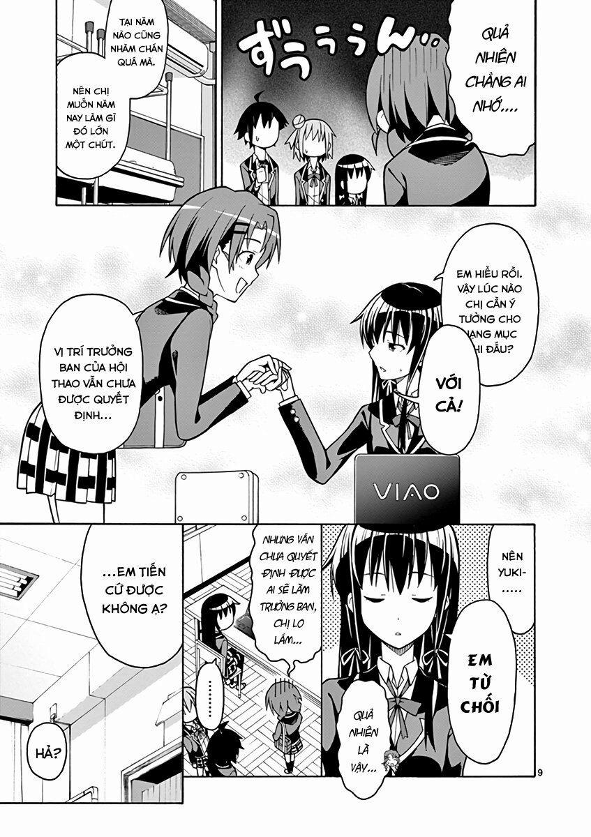 Yahari Ore No Seishun Rabukome Wa Machigatte Iru 44 trang 9