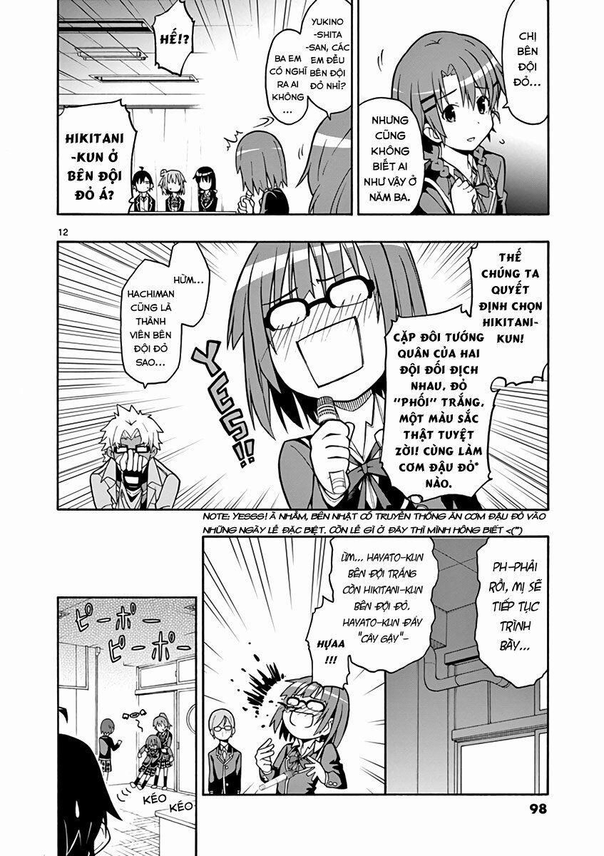 Yahari Ore No Seishun Rabukome Wa Machigatte Iru 45 trang 11