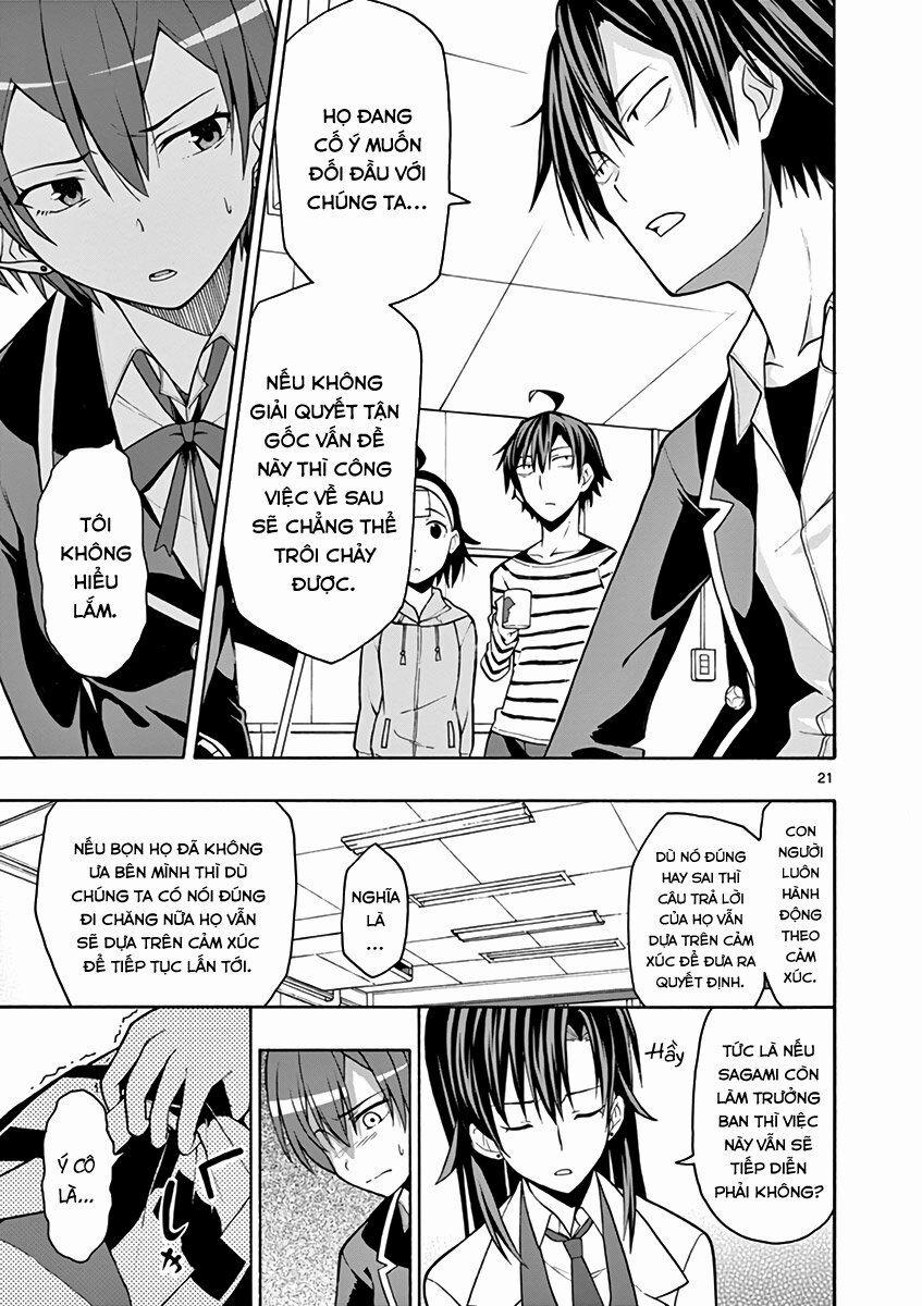 Yahari Ore No Seishun Rabukome Wa Machigatte Iru 45 trang 20