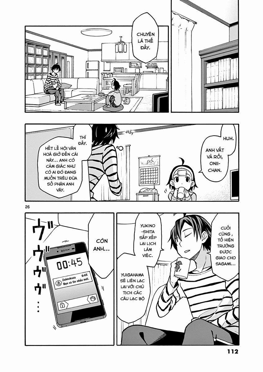 Yahari Ore No Seishun Rabukome Wa Machigatte Iru 45 trang 25