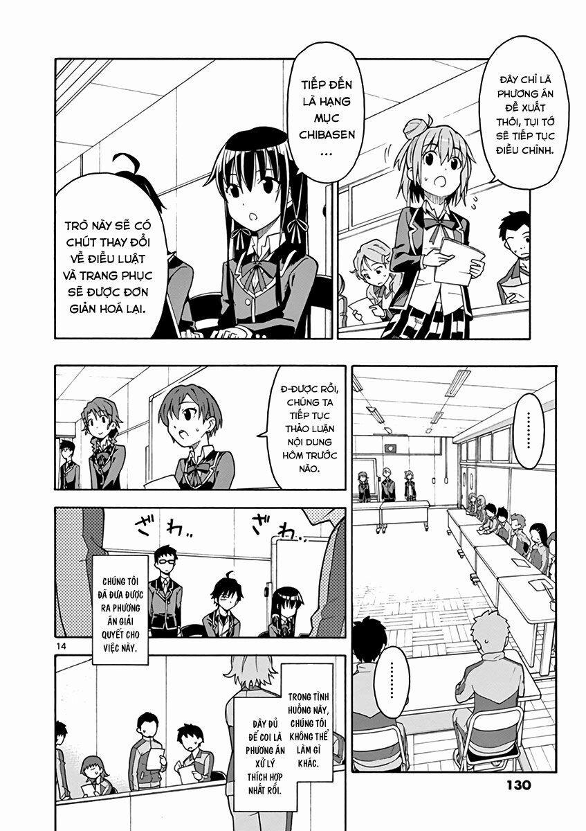 Yahari Ore No Seishun Rabukome Wa Machigatte Iru 46 trang 14