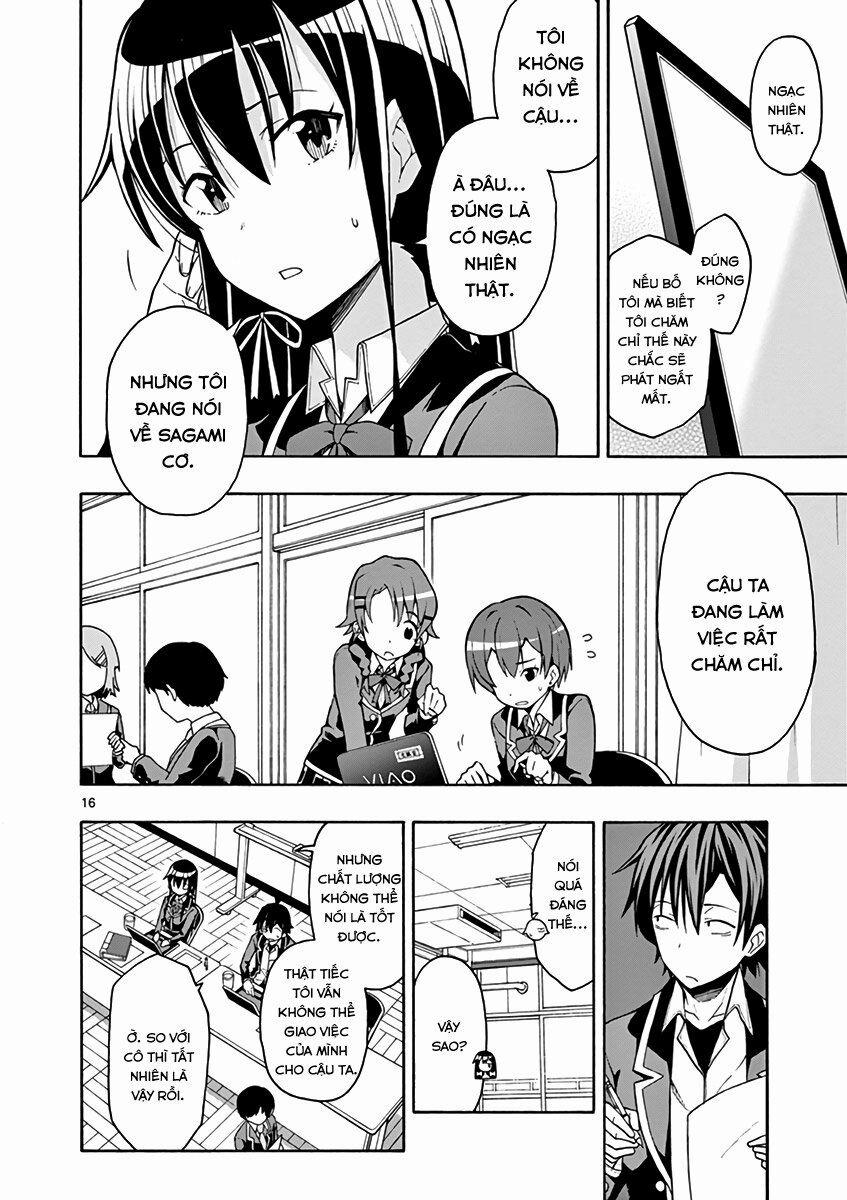 Yahari Ore No Seishun Rabukome Wa Machigatte Iru 46 trang 16