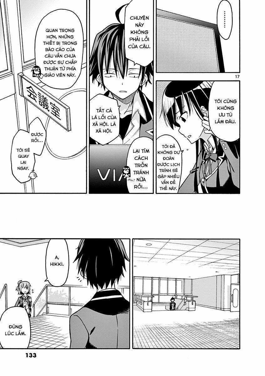 Yahari Ore No Seishun Rabukome Wa Machigatte Iru 46 trang 17