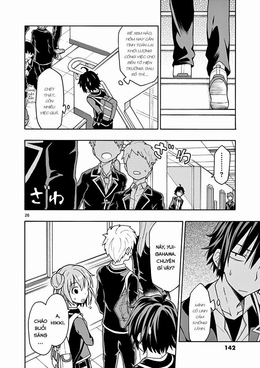 Yahari Ore No Seishun Rabukome Wa Machigatte Iru 46 trang 26