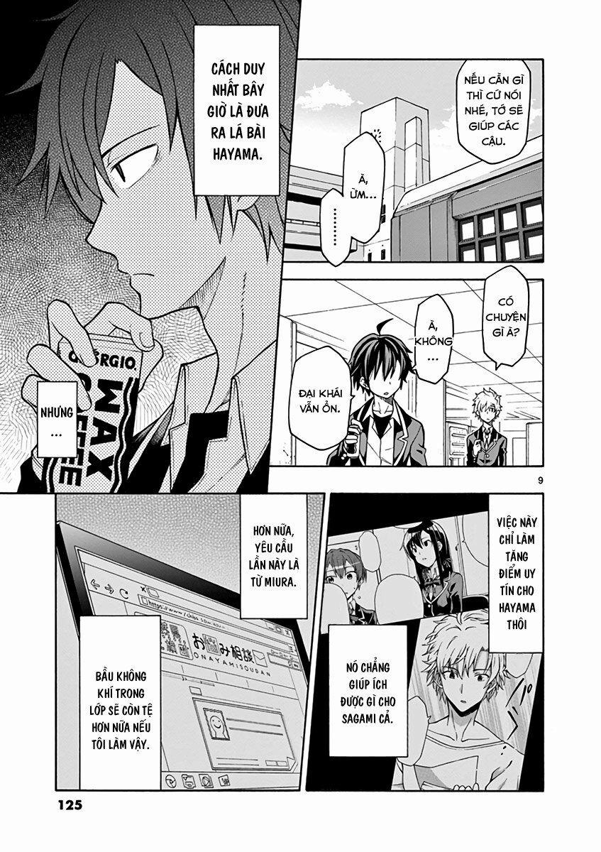 Yahari Ore No Seishun Rabukome Wa Machigatte Iru 46 trang 9