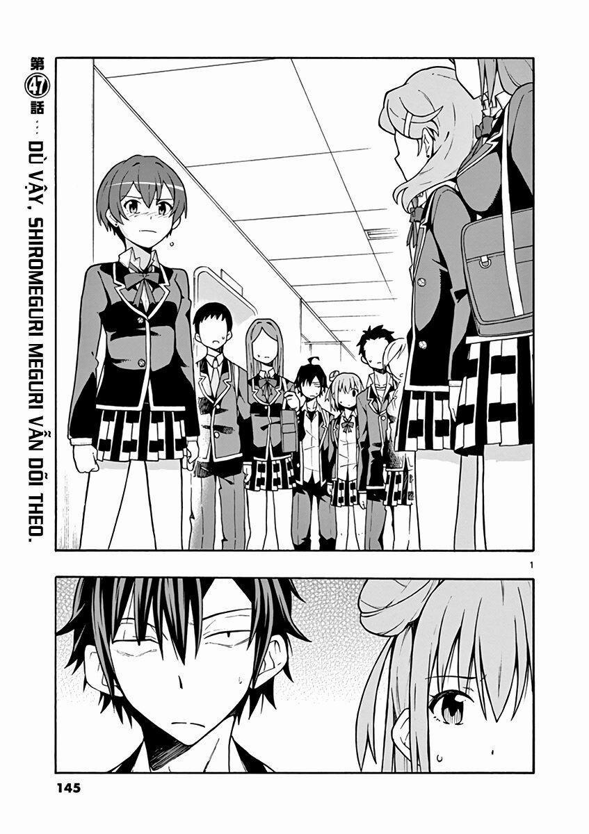 Yahari Ore No Seishun Rabukome Wa Machigatte Iru 47 trang 0