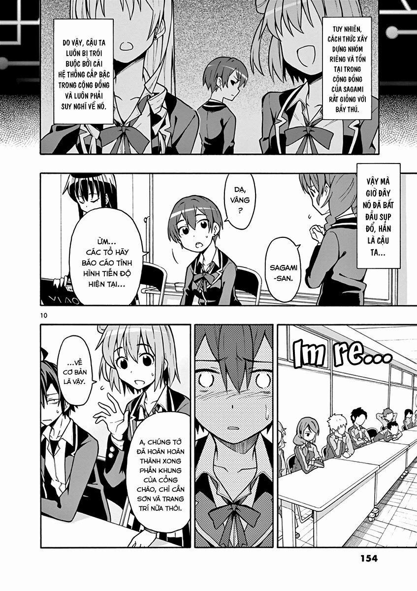 Yahari Ore No Seishun Rabukome Wa Machigatte Iru 47 trang 9