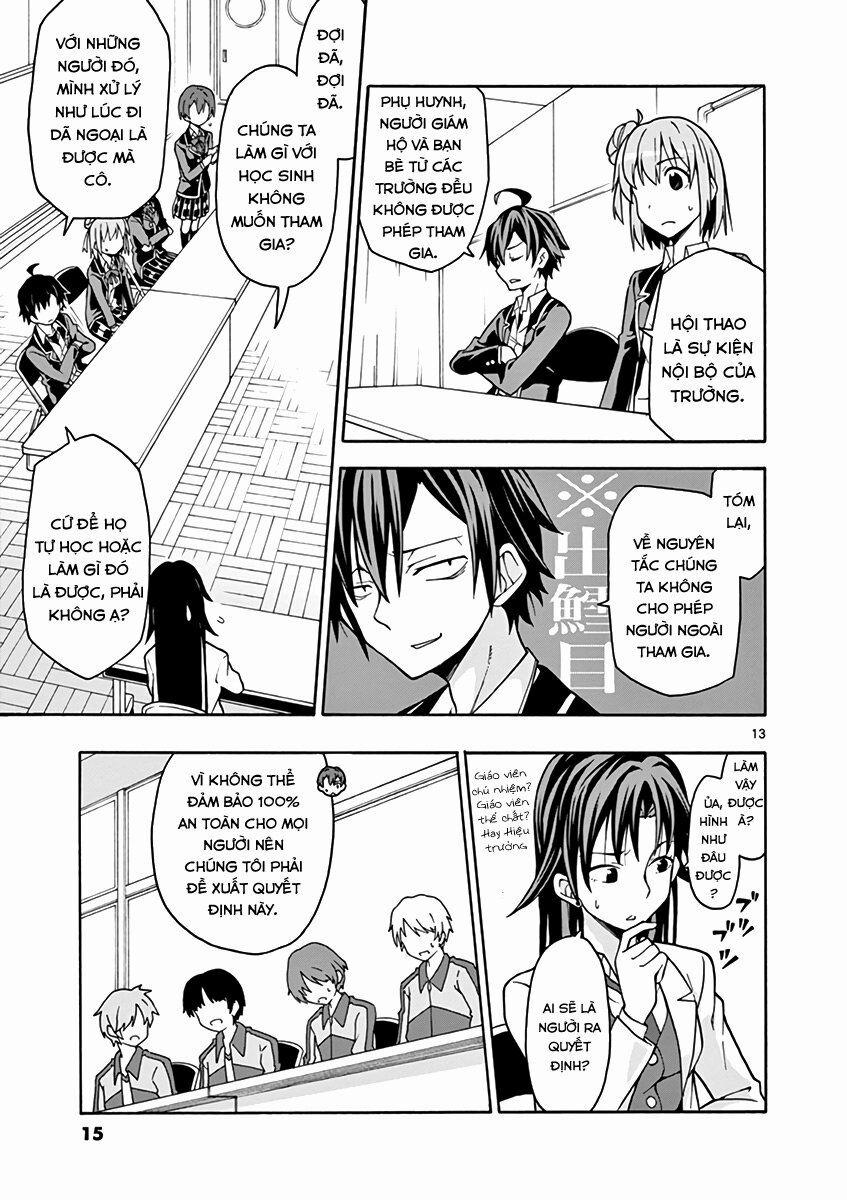 Yahari Ore No Seishun Rabukome Wa Machigatte Iru 48 trang 11