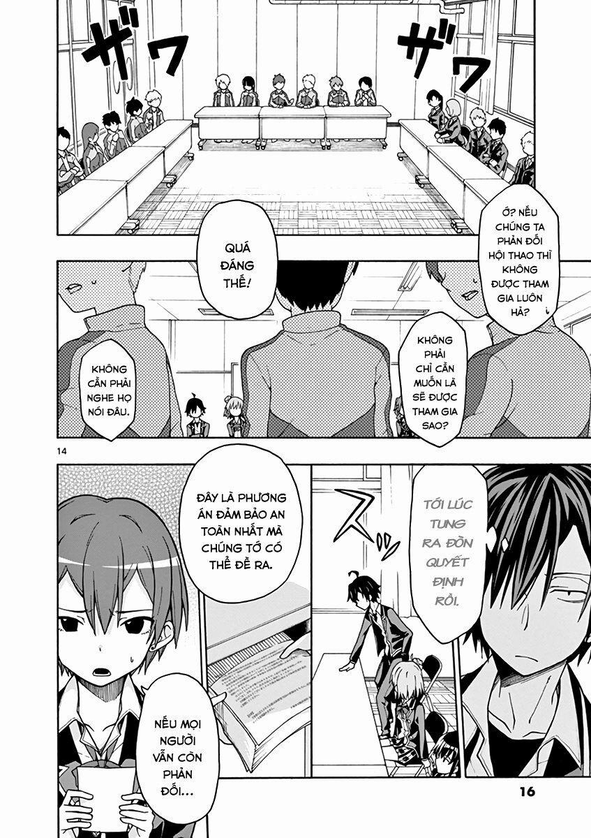 Yahari Ore No Seishun Rabukome Wa Machigatte Iru 48 trang 12