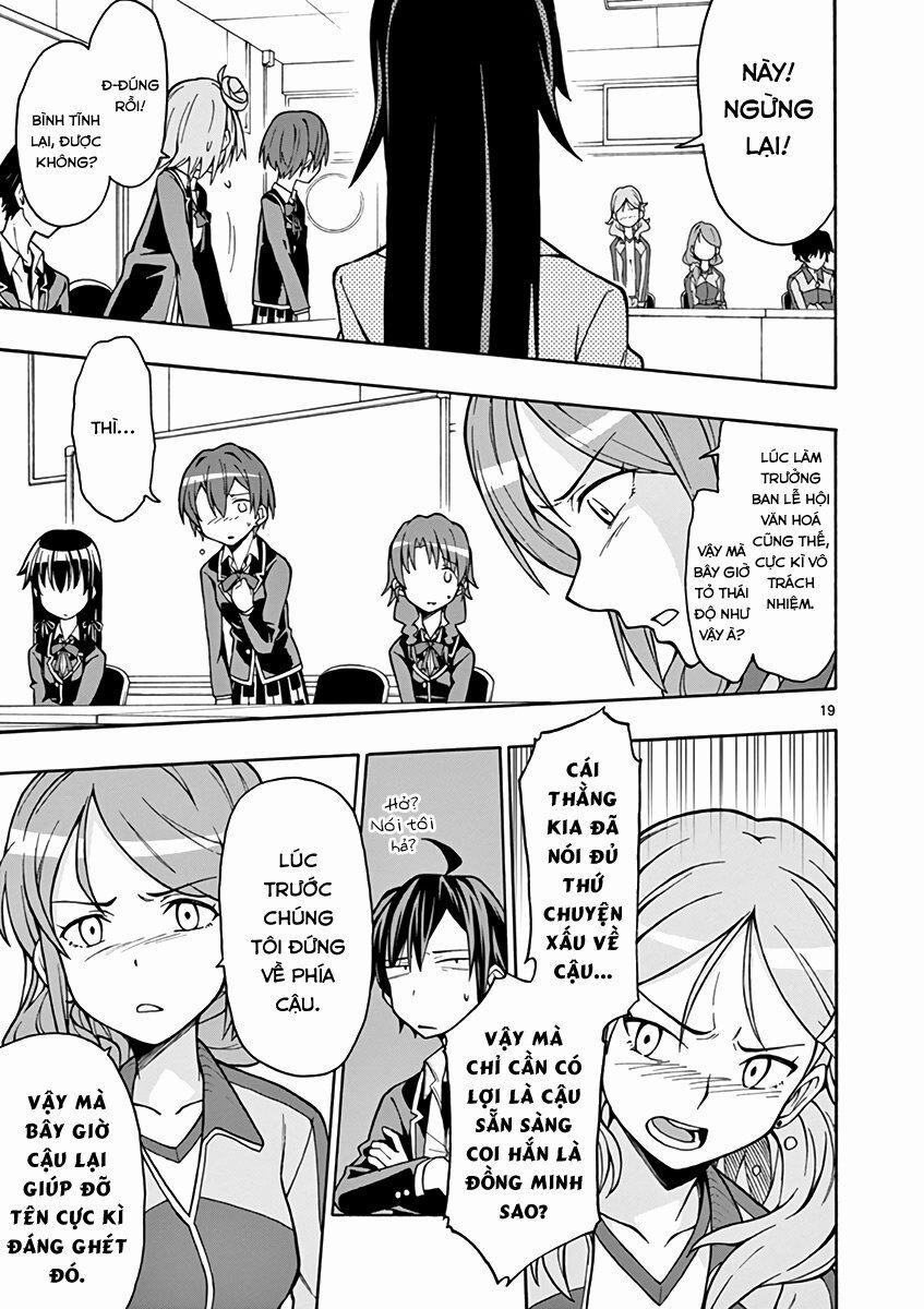 Yahari Ore No Seishun Rabukome Wa Machigatte Iru 48 trang 17