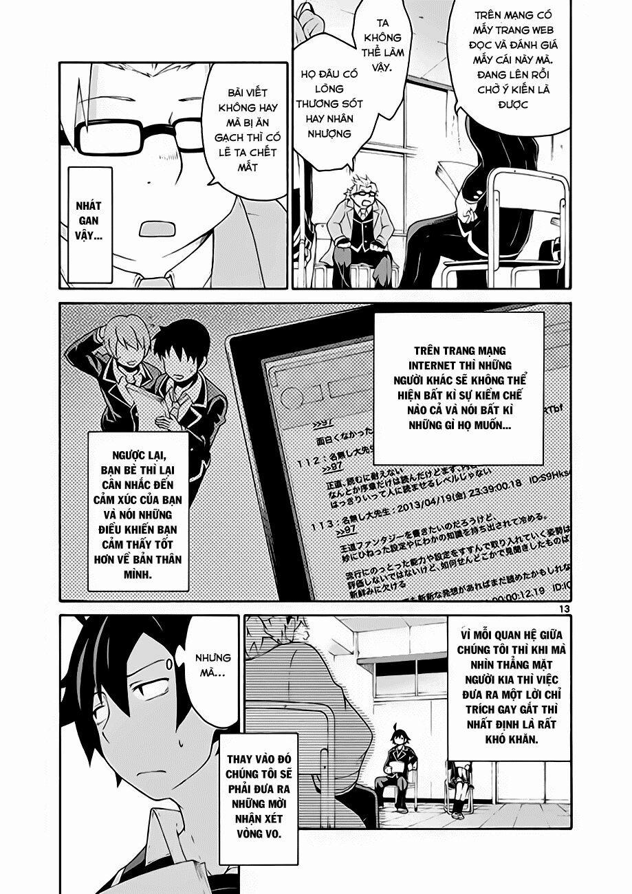 Yahari Ore No Seishun Rabukome Wa Machigatte Iru 5 trang 11