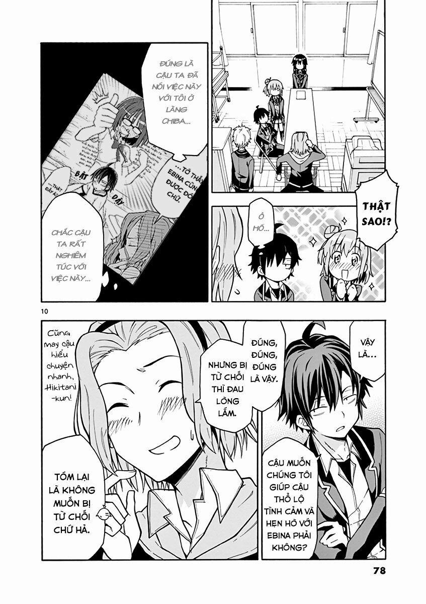 Yahari Ore No Seishun Rabukome Wa Machigatte Iru 50 trang 10