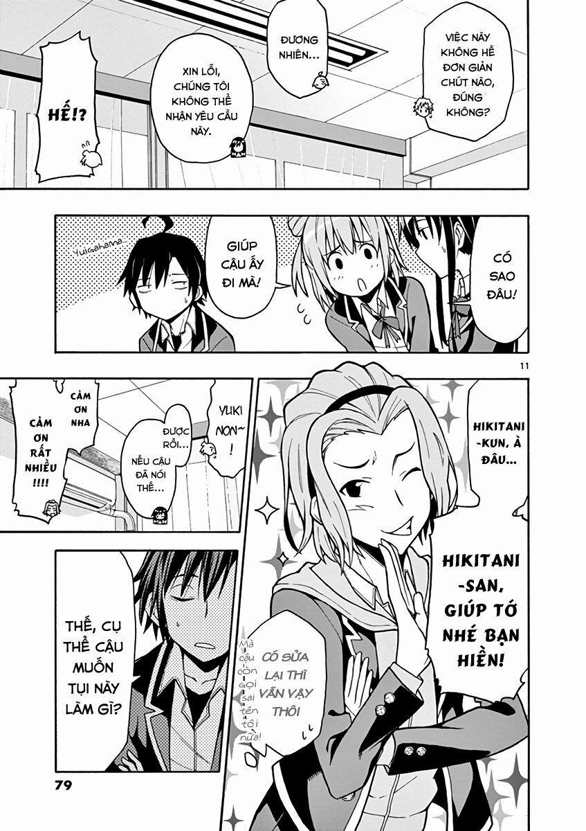 Yahari Ore No Seishun Rabukome Wa Machigatte Iru 50 trang 11