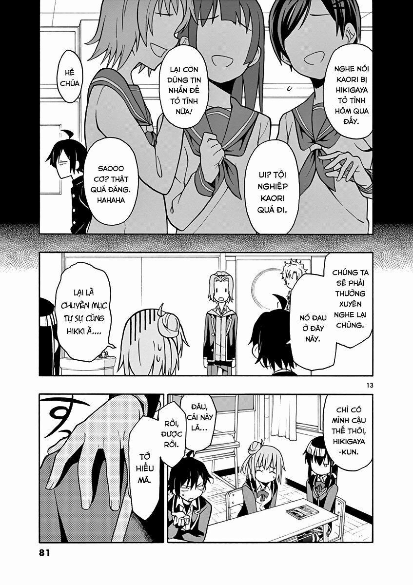 Yahari Ore No Seishun Rabukome Wa Machigatte Iru 50 trang 13