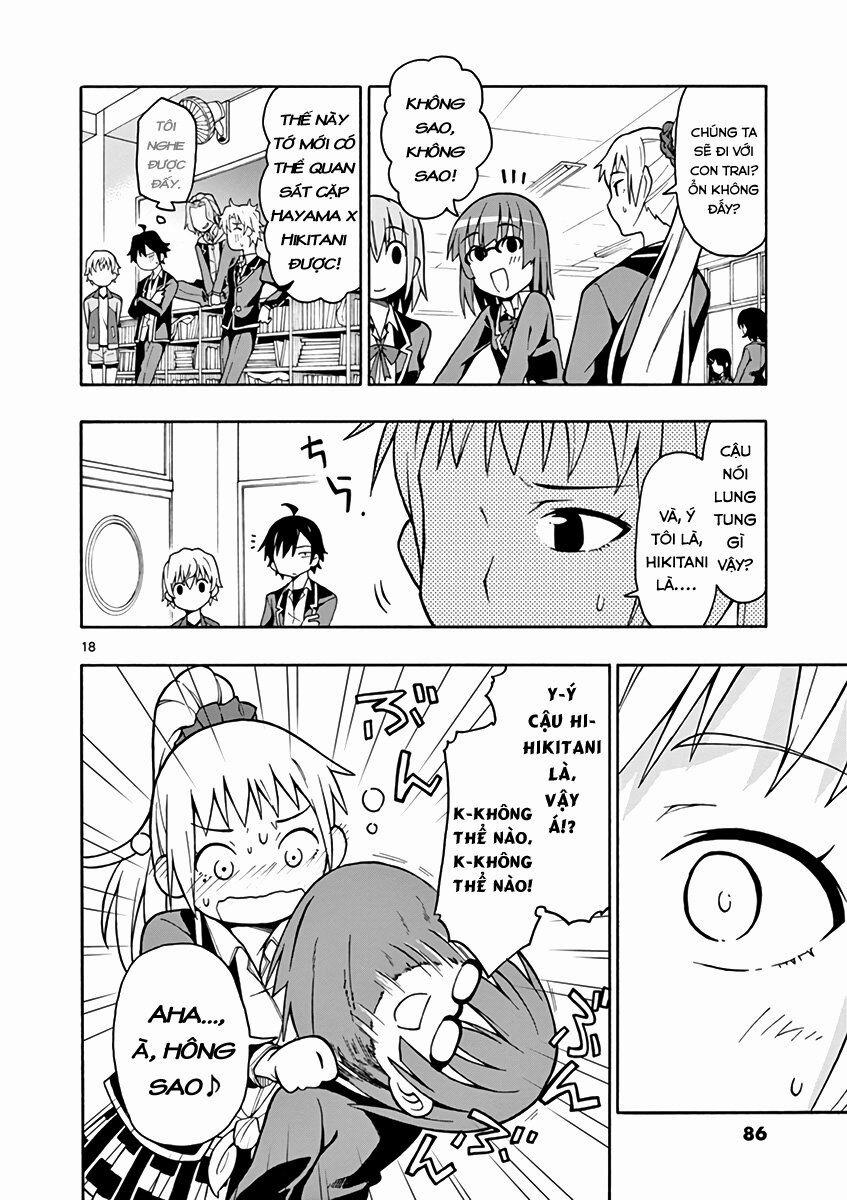 Yahari Ore No Seishun Rabukome Wa Machigatte Iru 50 trang 18