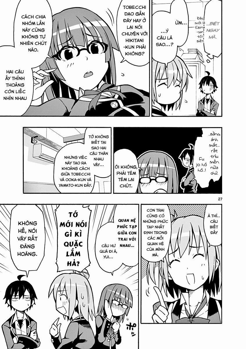 Yahari Ore No Seishun Rabukome Wa Machigatte Iru 50 trang 27
