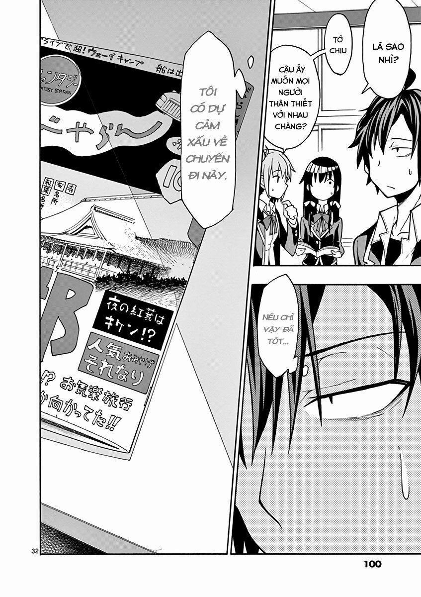 Yahari Ore No Seishun Rabukome Wa Machigatte Iru 50 trang 32