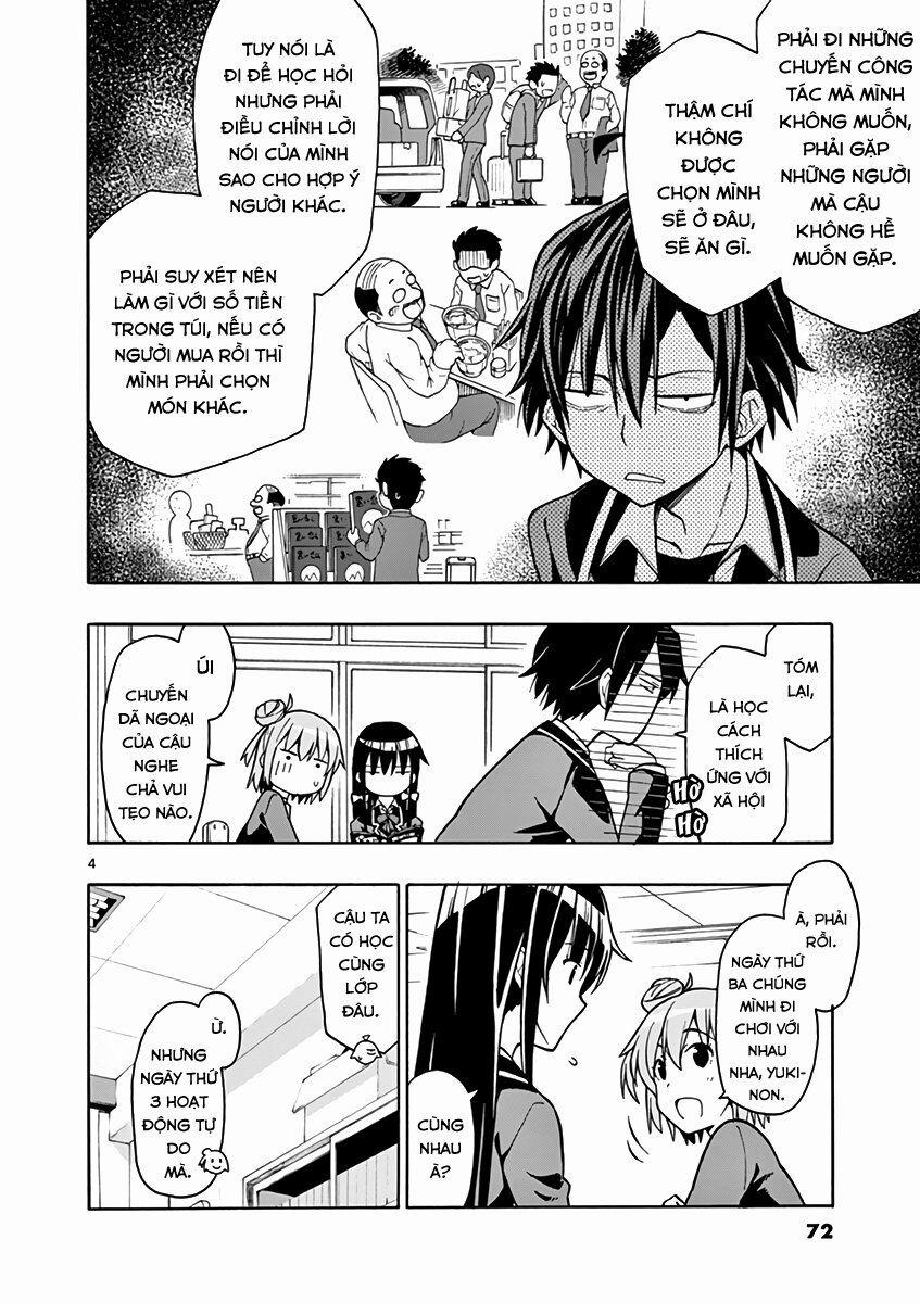 Yahari Ore No Seishun Rabukome Wa Machigatte Iru 50 trang 4