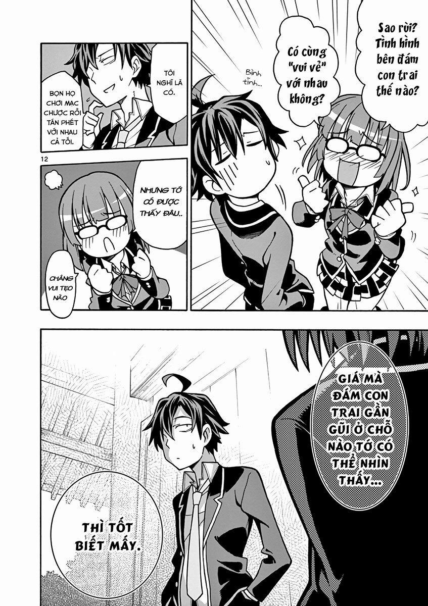 Yahari Ore No Seishun Rabukome Wa Machigatte Iru 52 trang 11