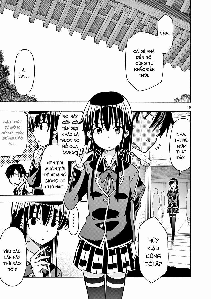 Yahari Ore No Seishun Rabukome Wa Machigatte Iru 52 trang 14