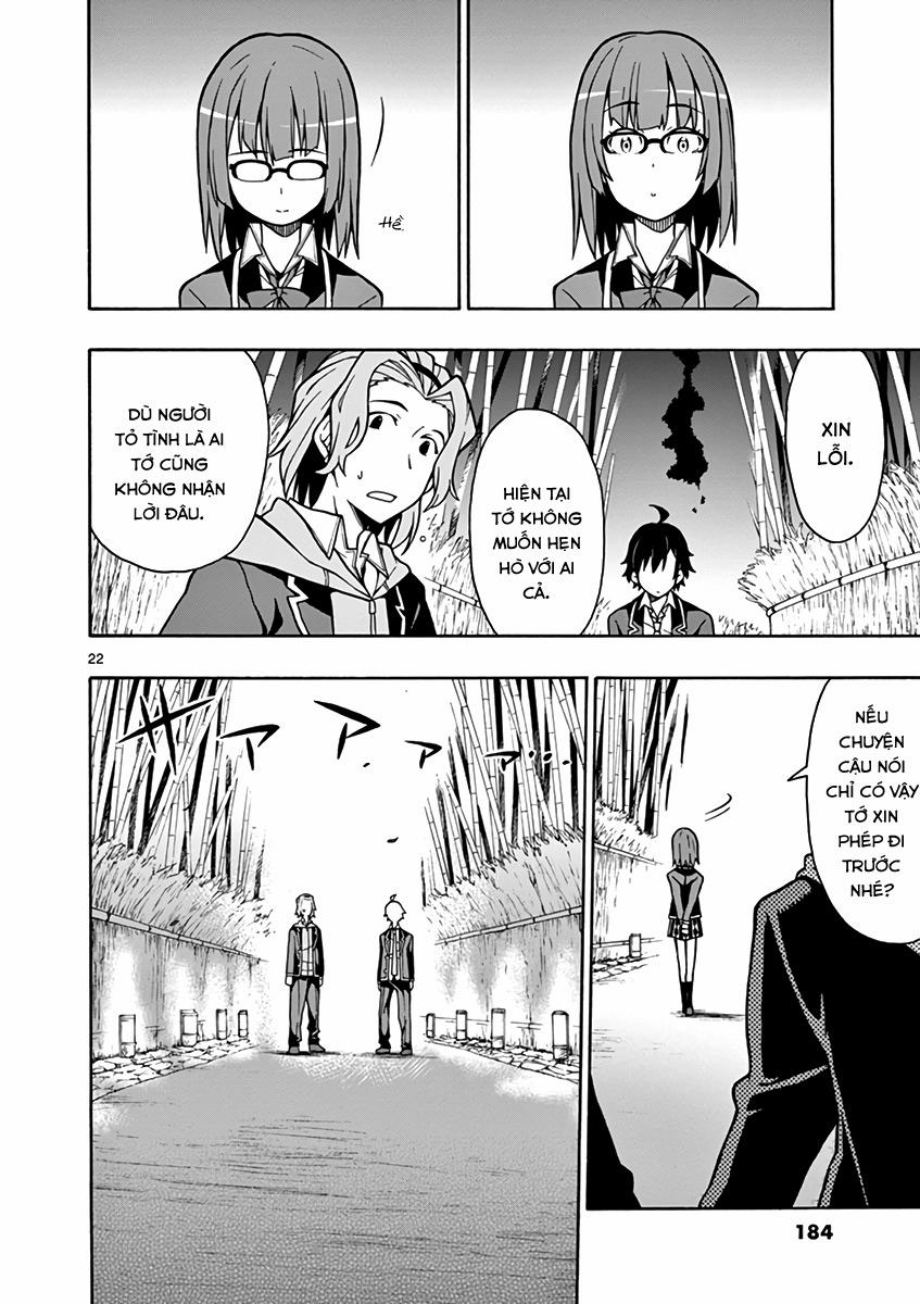 Yahari Ore No Seishun Rabukome Wa Machigatte Iru 53 trang 20