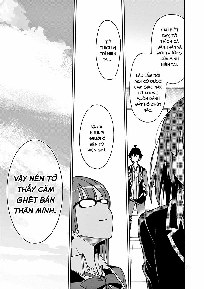 Yahari Ore No Seishun Rabukome Wa Machigatte Iru 53 trang 33