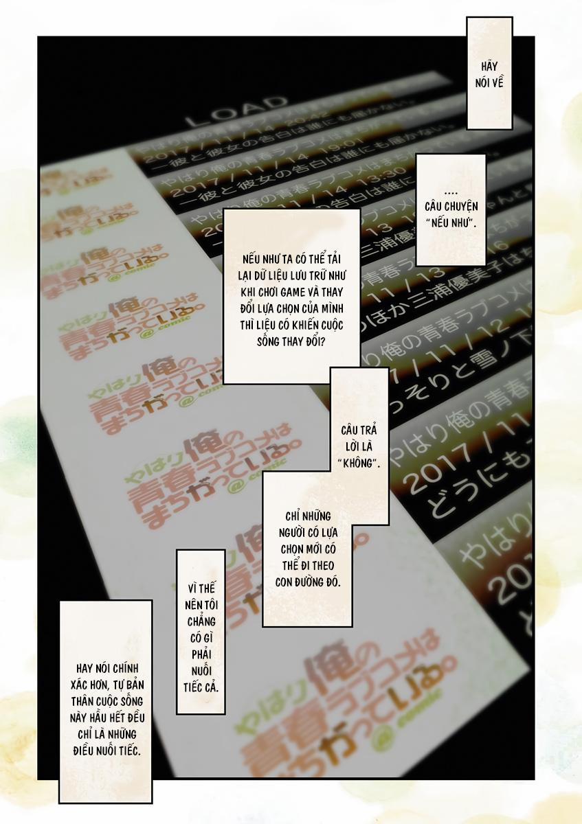 Yahari Ore No Seishun Rabukome Wa Machigatte Iru 54 trang 0