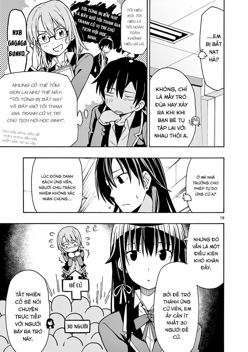 Yahari Ore No Seishun Rabukome Wa Machigatte Iru 54 trang 17