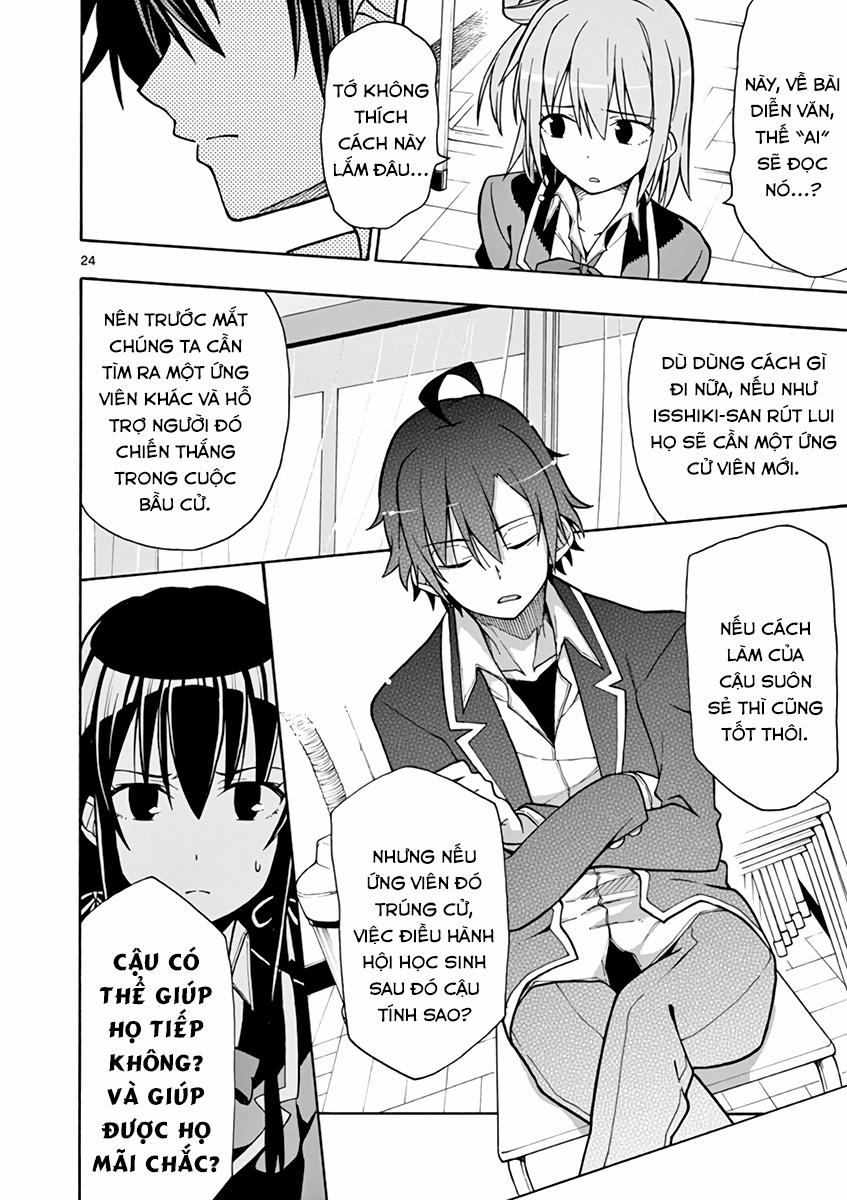 Yahari Ore No Seishun Rabukome Wa Machigatte Iru 54 trang 22