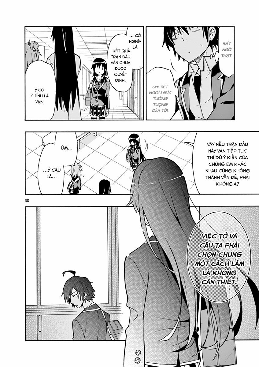 Yahari Ore No Seishun Rabukome Wa Machigatte Iru 54 trang 28