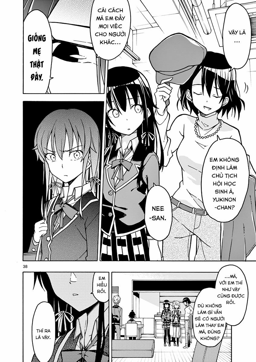 Yahari Ore No Seishun Rabukome Wa Machigatte Iru 55 trang 36