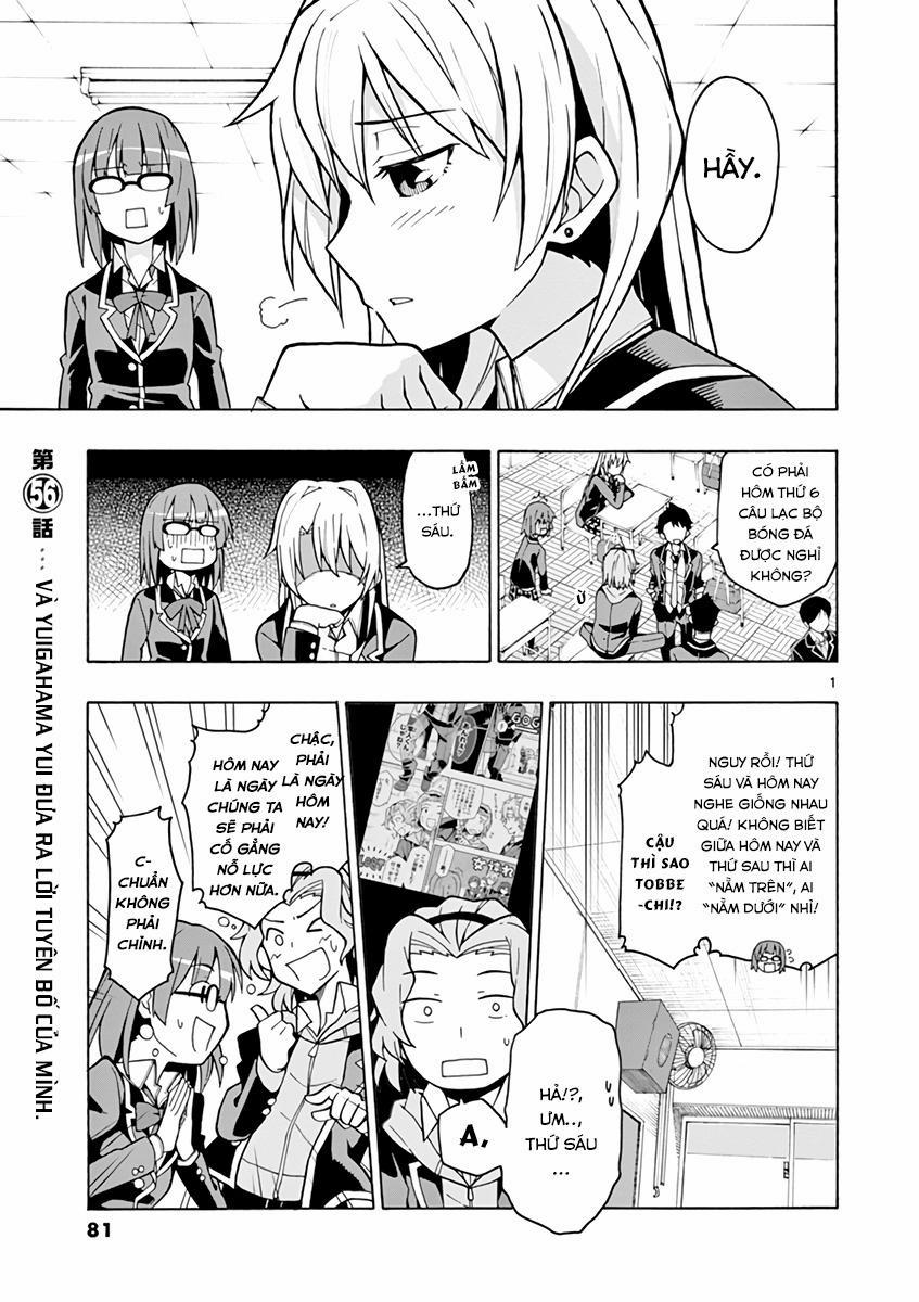 Yahari Ore No Seishun Rabukome Wa Machigatte Iru 56 trang 0