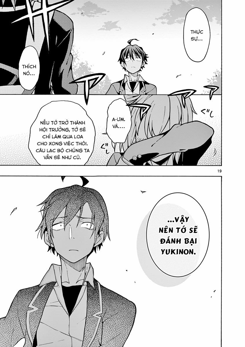 Yahari Ore No Seishun Rabukome Wa Machigatte Iru 56 trang 18