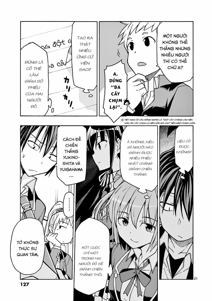 Yahari Ore No Seishun Rabukome Wa Machigatte Iru 57 trang 19