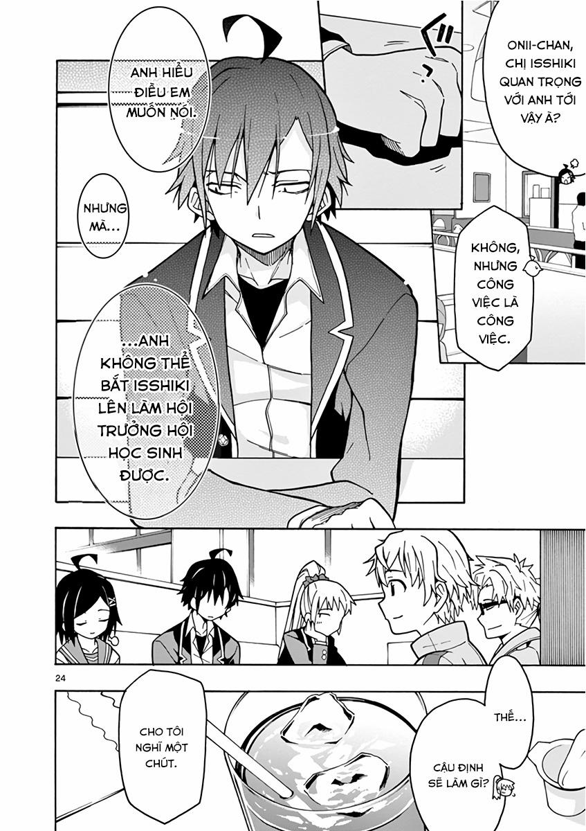 Yahari Ore No Seishun Rabukome Wa Machigatte Iru 57 trang 22