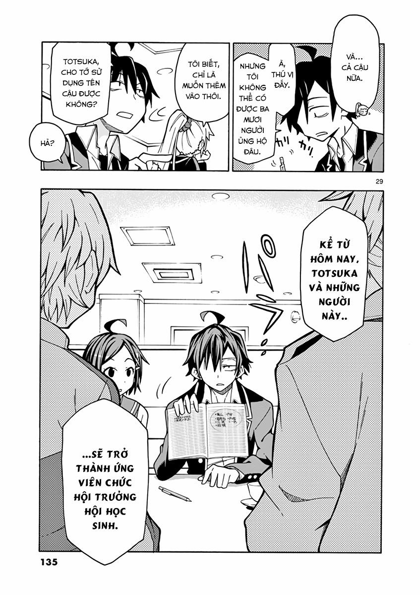 Yahari Ore No Seishun Rabukome Wa Machigatte Iru 57 trang 27