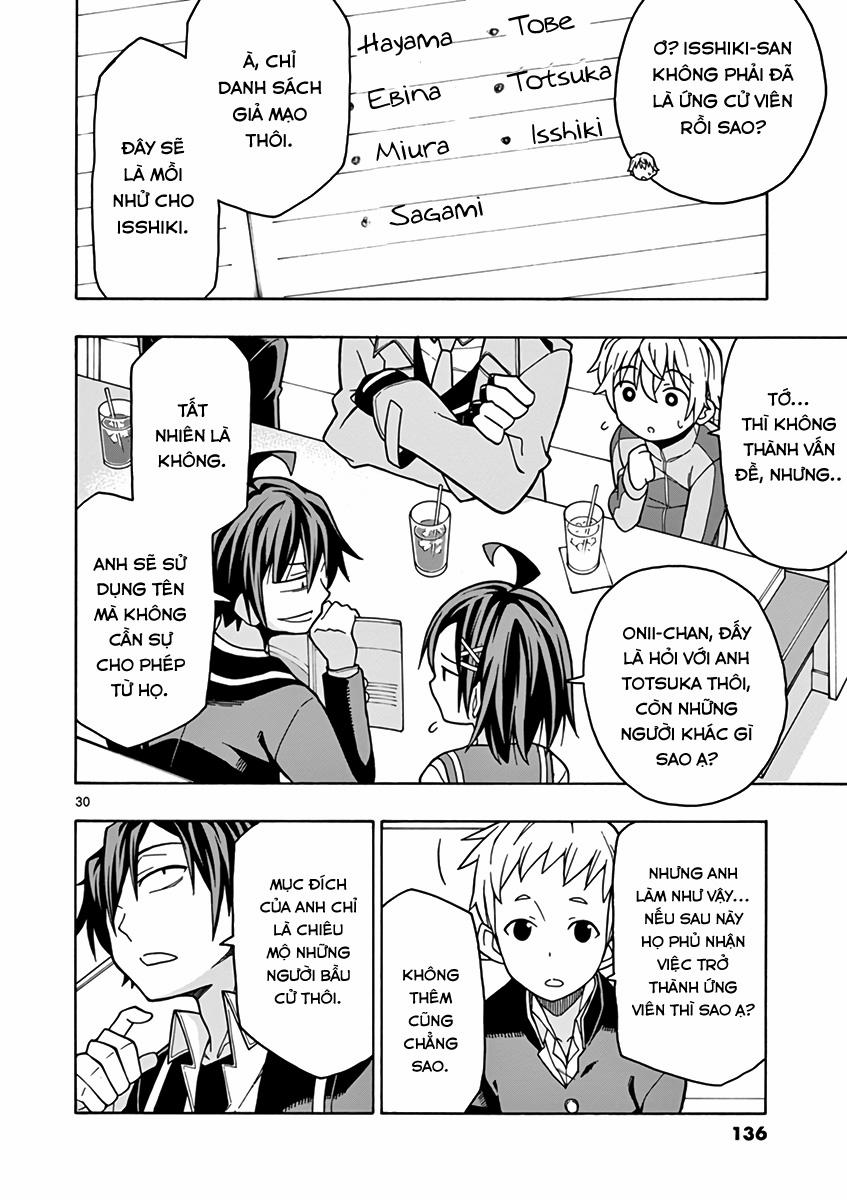 Yahari Ore No Seishun Rabukome Wa Machigatte Iru 57 trang 28