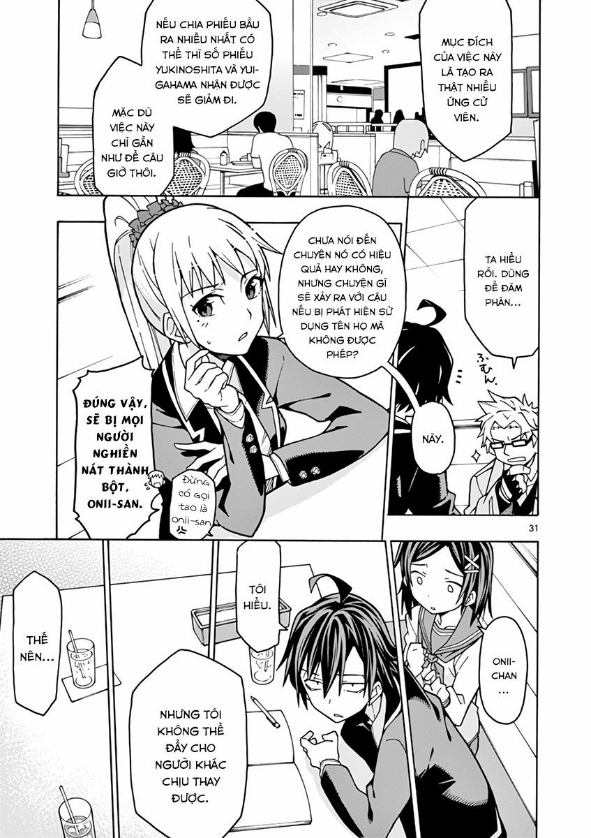 Yahari Ore No Seishun Rabukome Wa Machigatte Iru 57 trang 29