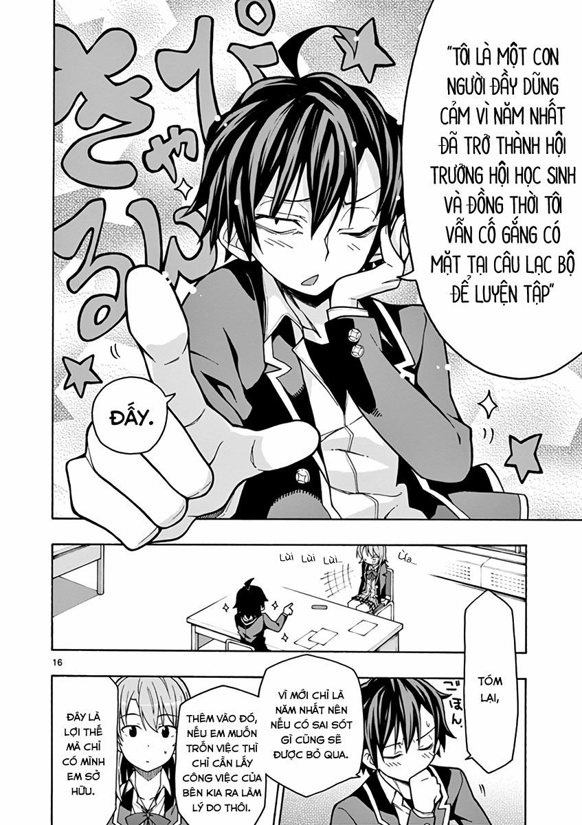 Yahari Ore No Seishun Rabukome Wa Machigatte Iru 58 trang 15