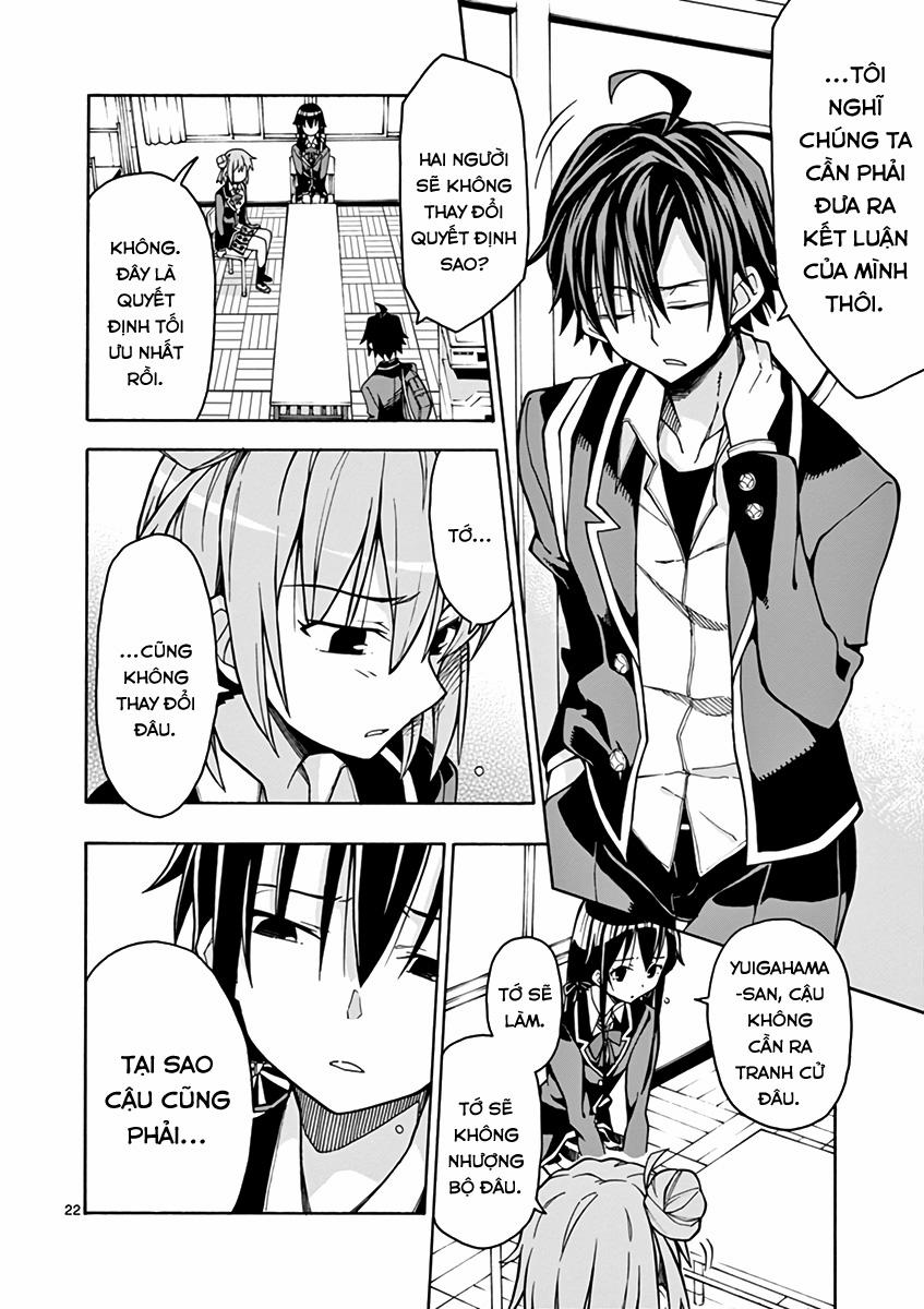 Yahari Ore No Seishun Rabukome Wa Machigatte Iru 58 trang 21