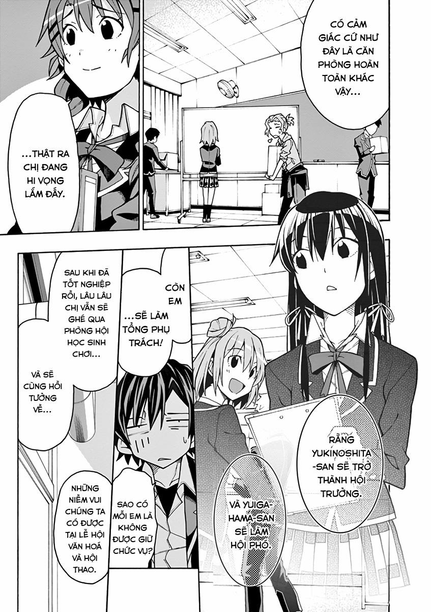 Yahari Ore No Seishun Rabukome Wa Machigatte Iru 58 trang 34